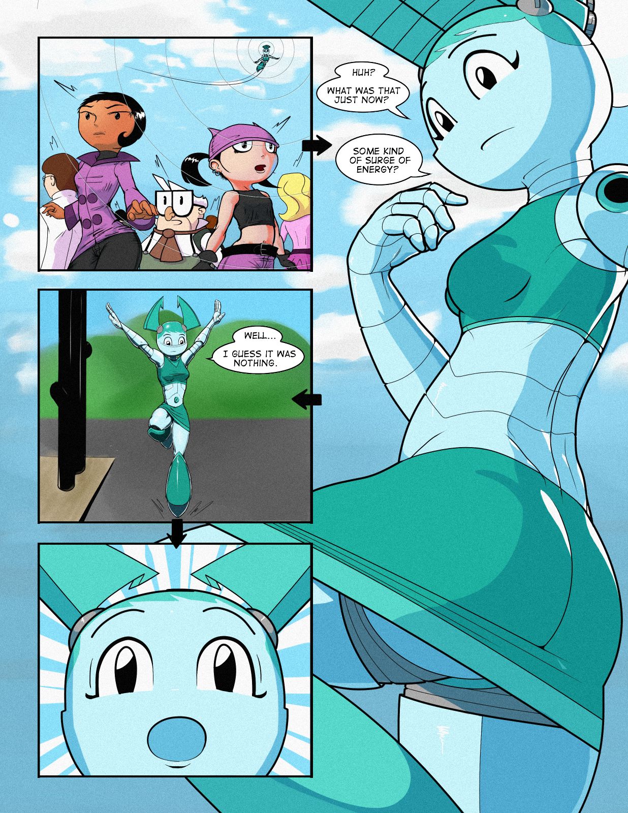 Life As A Teenage Robot Hentai