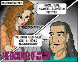The Encounter of DOM and Nasty Girl