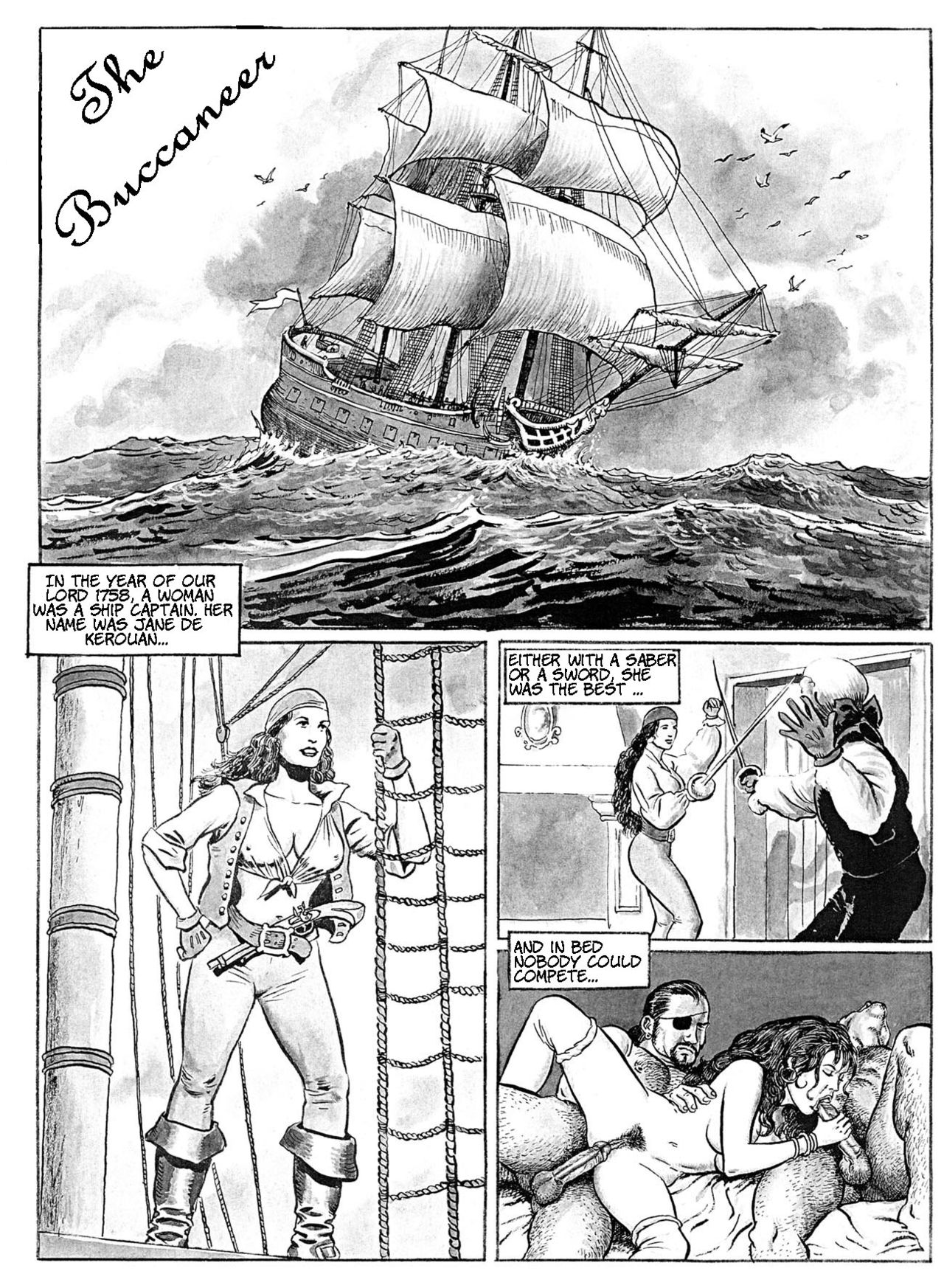 Порно комикс про пиратов фото 29