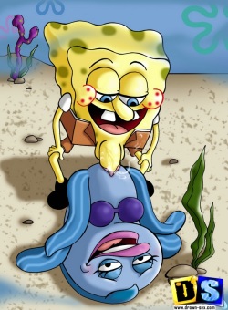 drawn sex present spongebob