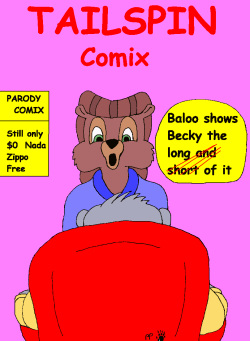 Tailspin Comix: Baloo Shows Becky the Long of It
