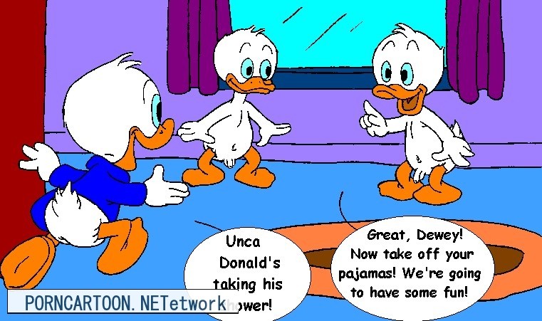 Donald Duck Gay Porn - Ducktales - Bed - Page 1 - HentaiRox
