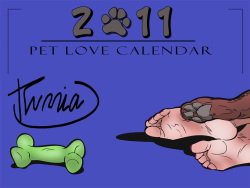2011 Pet Love Calendar