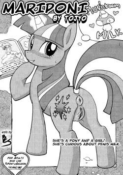 Mari Pony! Pony Datte Onnanoko! Ochinpo Milk ni Kyoumishinshin | She's a Pony and a Girl! She's Curious about Penis Milk