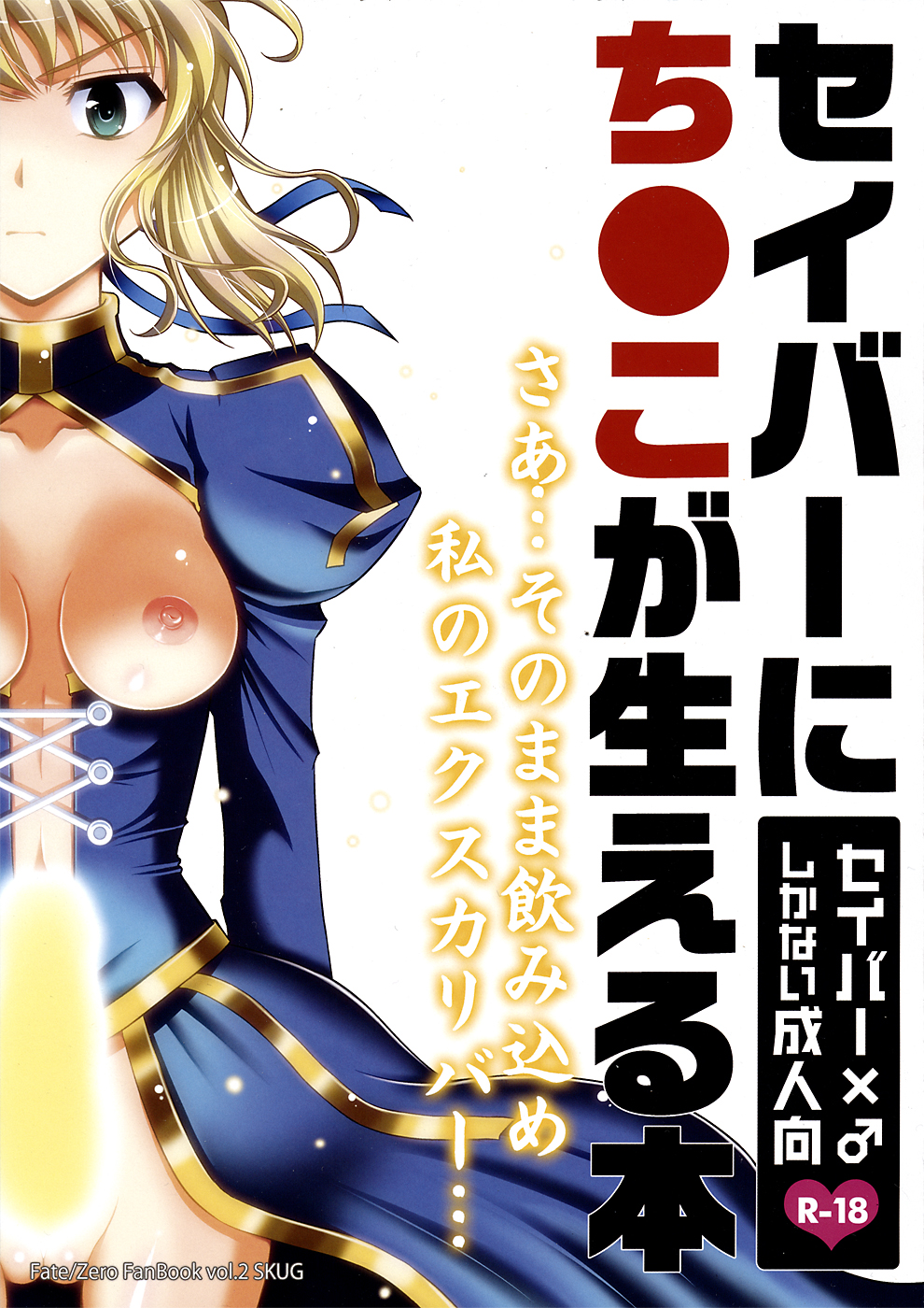 Saber ni Chinko ga Haeru Hon - Page 1 - HentaiRox