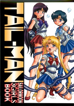Tail-Man Sailormoon 3Girls Book