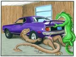 Dragons Having Sex With Cars