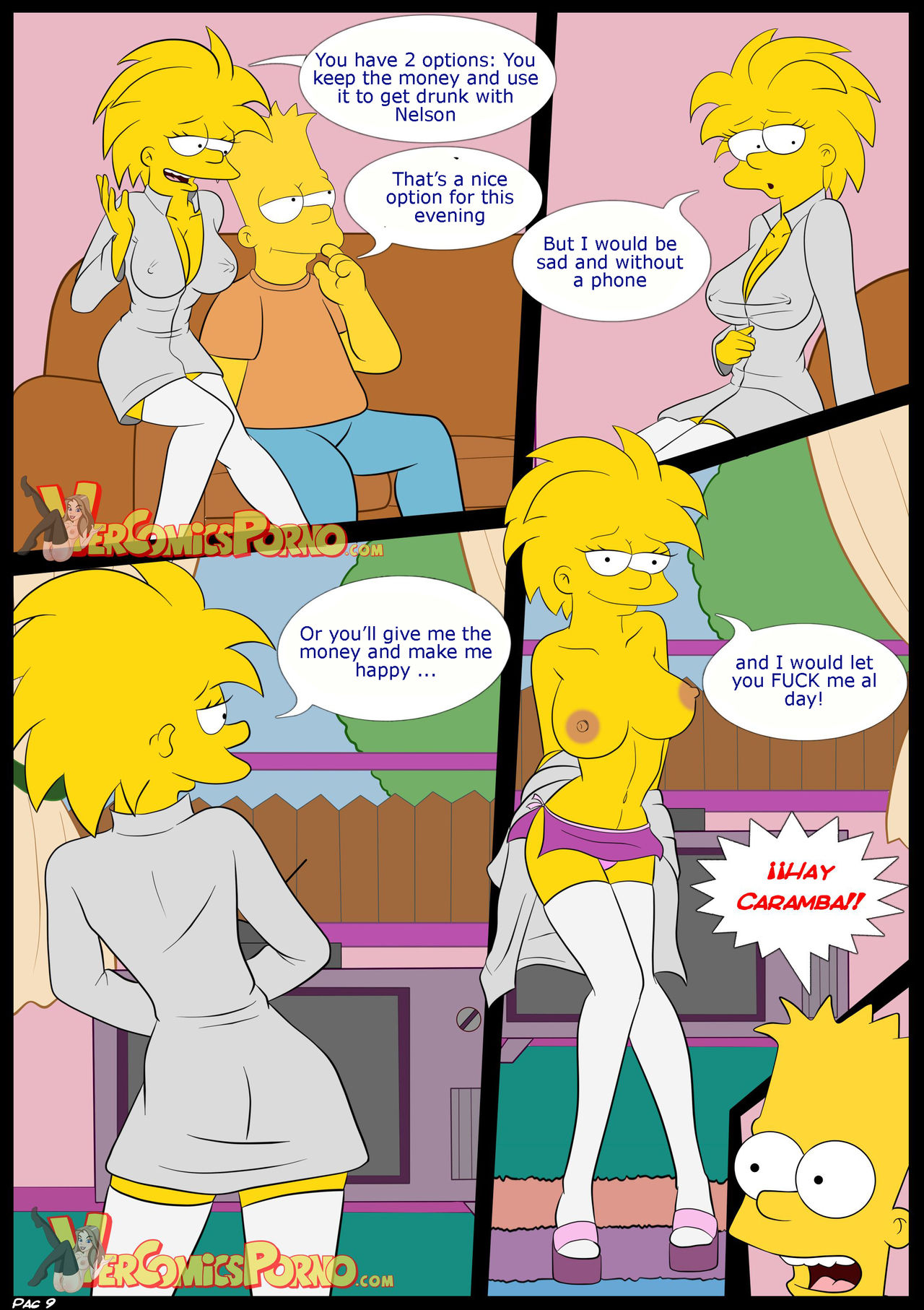 Los Simpsons: Viejas Costumbres 2: La Seduccion - Page 10 - HentaiRox