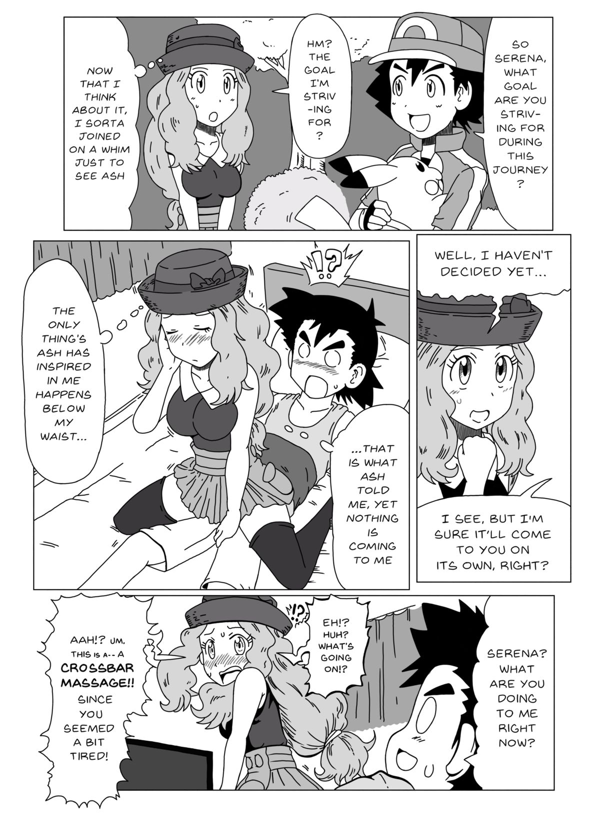 Ash and Serena 4K - Page 1 - HentaiRox