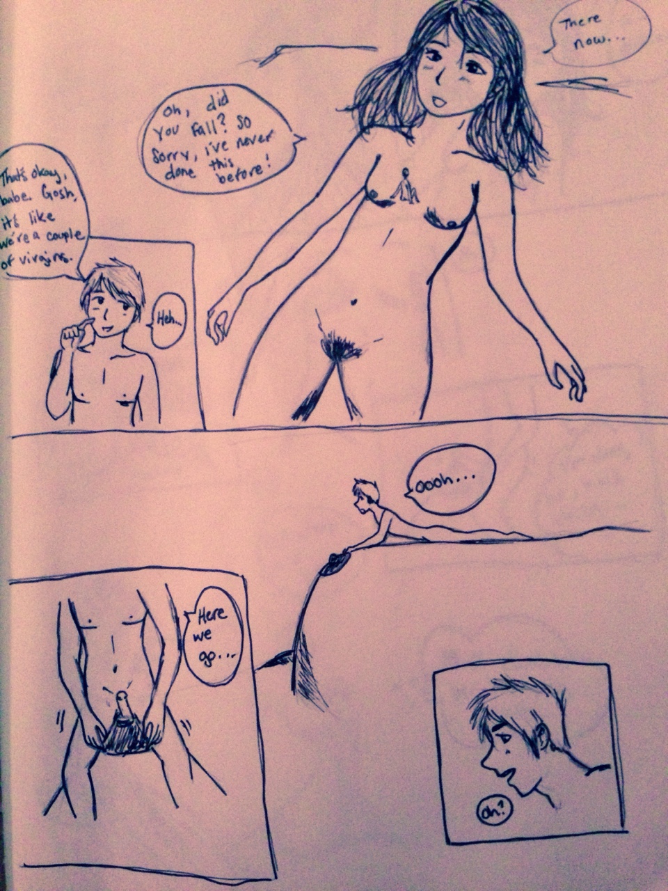 Giantess Vore Comic - Page 1 - HentaiRox